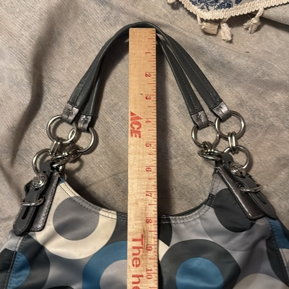 Stylish Gray and Blue Women's Bag - Picture 8 of 10